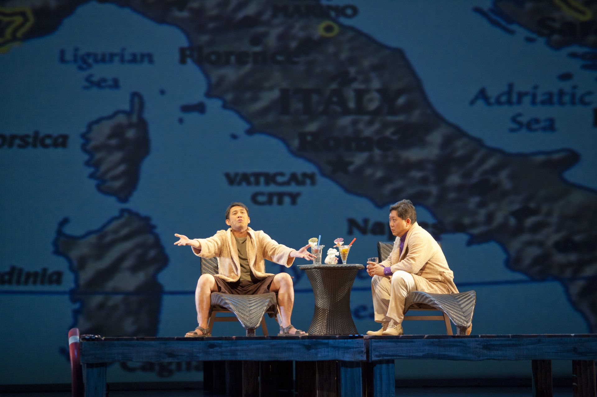 2011台灣國際藝術節-表演工作坊《那一夜，在旅途中說相聲》