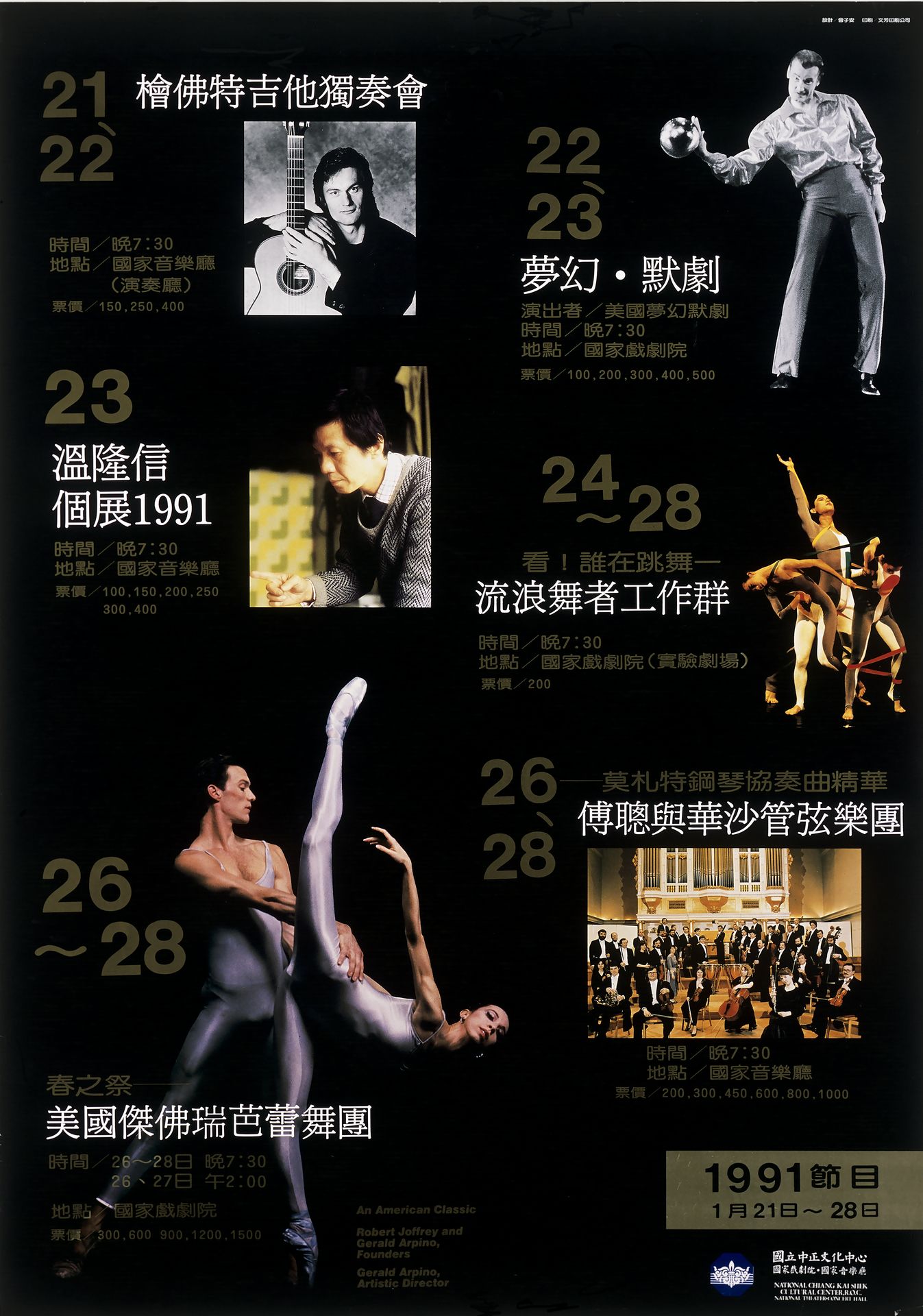 溫隆信個展1991