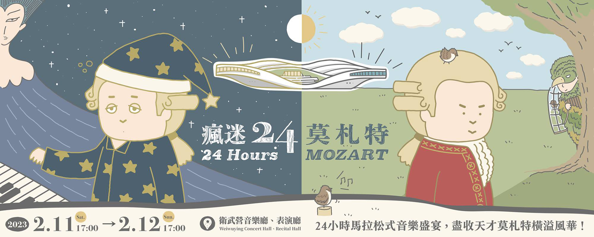 《瘋迷24莫札特》【影片放映】《阿瑪迪斯》導演剪輯版